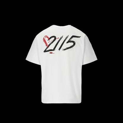 VALENTINE'S DAY 2115 TEE WHITE