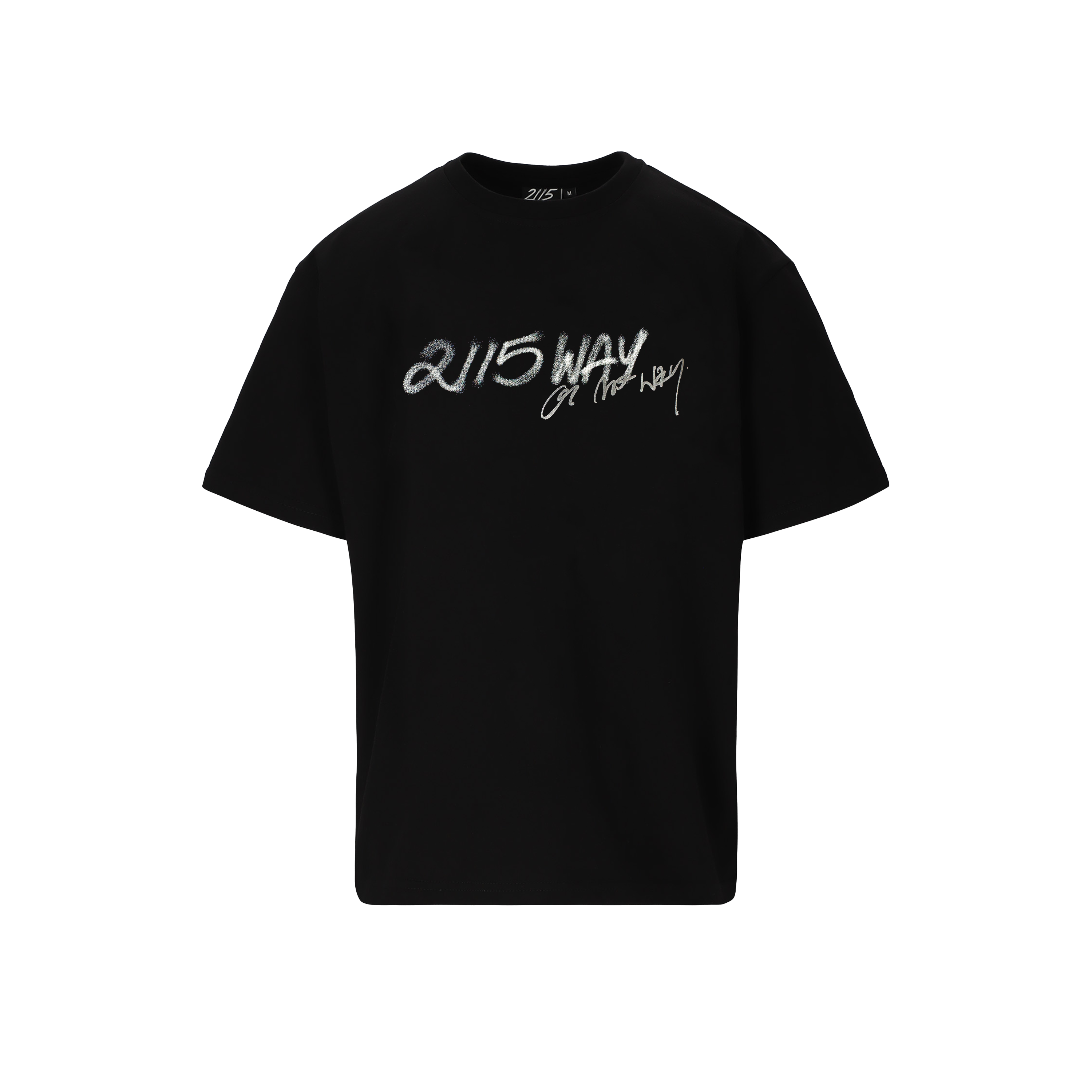 „2115 way or no way” TEE - BLACK