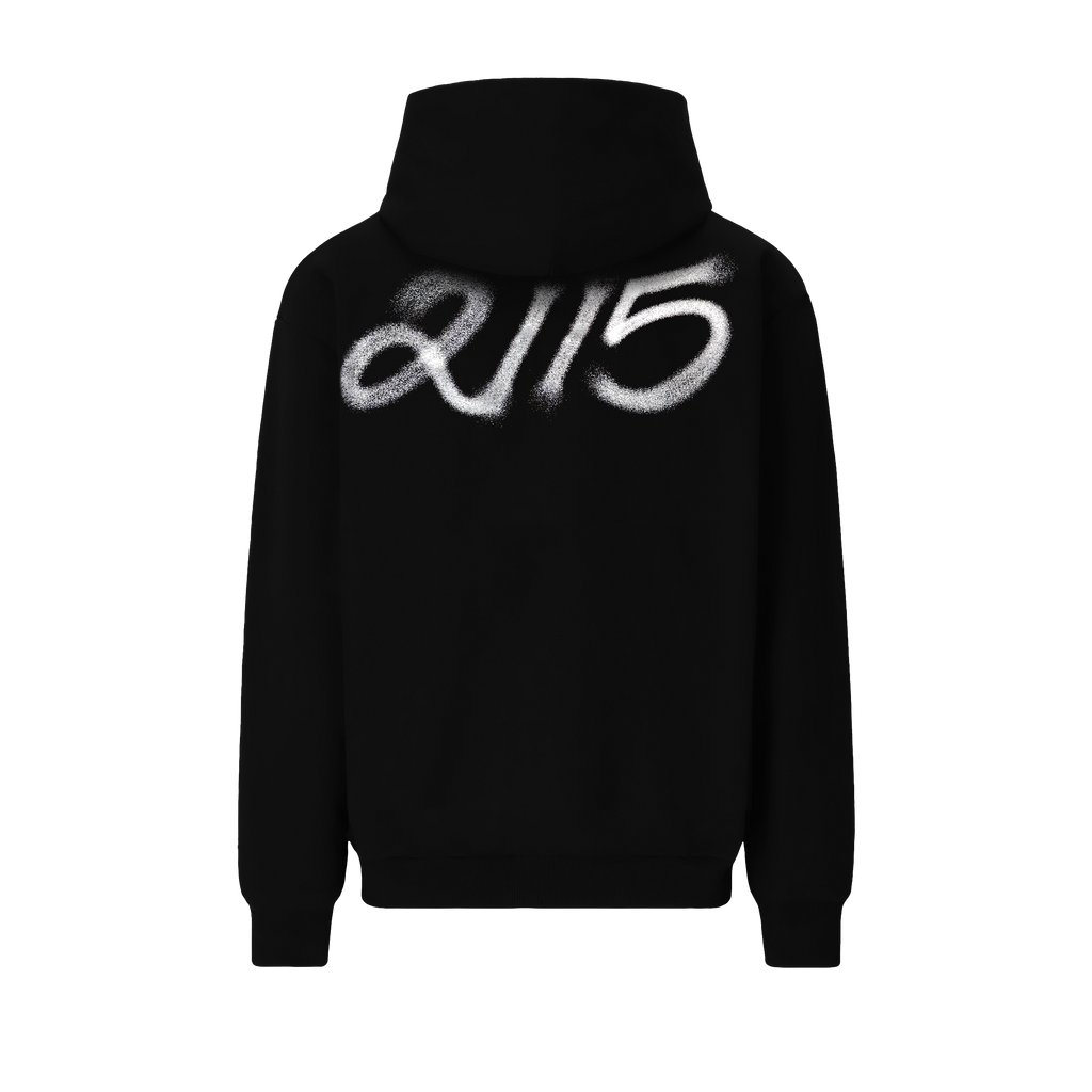 „2115 way or no way” HOODIE - BLACK